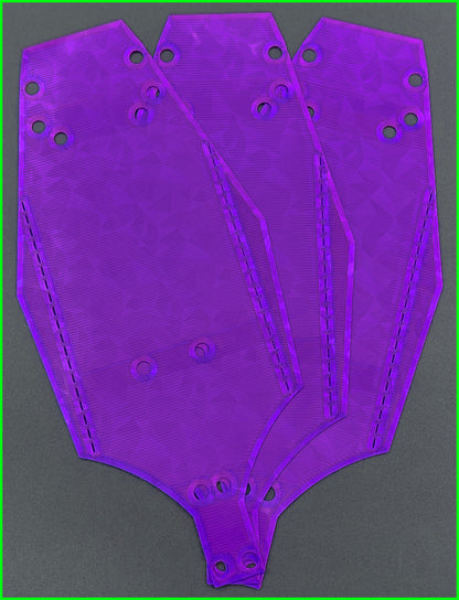 MINI B CHASSIS PROTECTOR FRACTAL PATTERN