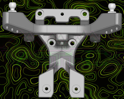 MICRO B REAR SHOCK TOWER WING MOUNT BULKHEAD SYSTEM