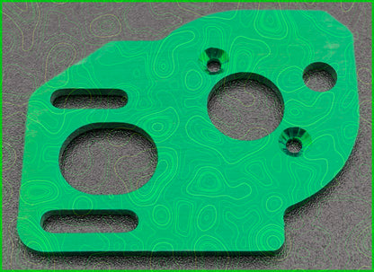 MICRO B T 1626 HW MOTOR PLATE TITANIUM