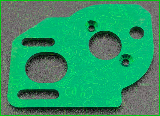 MICRO B T 1626 HW MOTOR PLATE TITANIUM