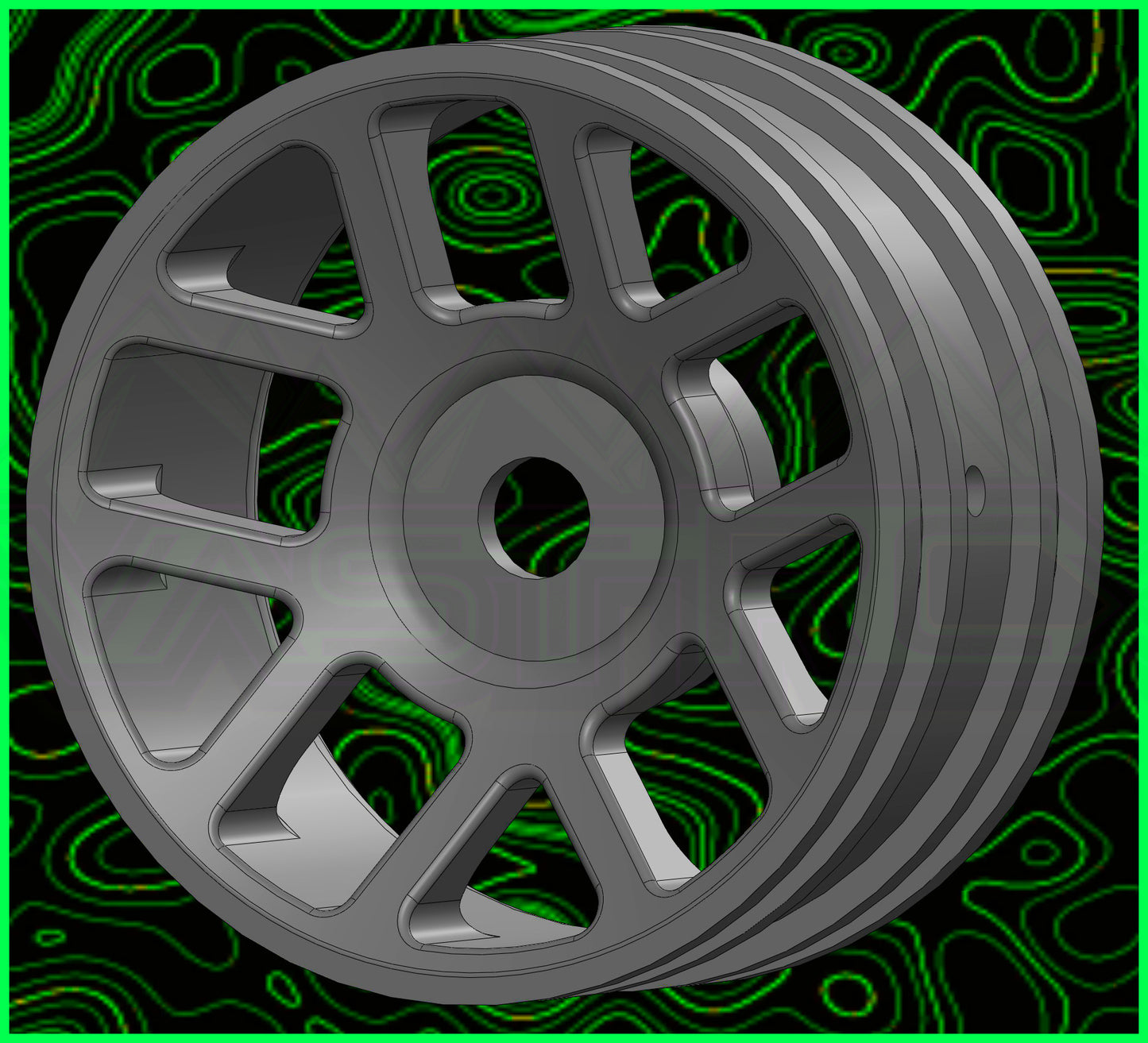 MICRO B T M10 FRONT RIM