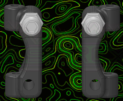 MICRO B R1 CASTER BLOCKS RIGHT LEFT SET