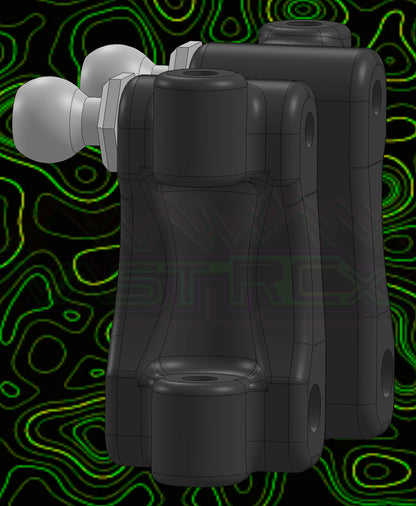 MICRO B R1 CASTER BLOCKS RIGHT LEFT SET