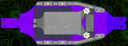MICRO B TEAM +5MM TITANIUM CHASSIS SYSTEM