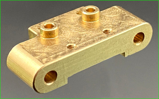 MICRO B T FRONT C ARM  HINGE PIN BULKHEAD MACHINED BRASS