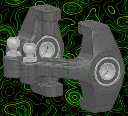 MICRO B T FRONT STEERING KNUCKLE R L SET