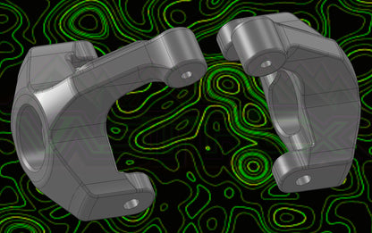 MICRO B T STEERING KNUCKLE RIGHT LEFT KIT WITHOUT HARDWARE