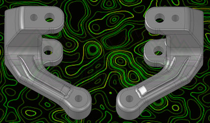 MICRO B T STEERING KNUCKLE RIGHT LEFT KIT WITHOUT HARDWARE