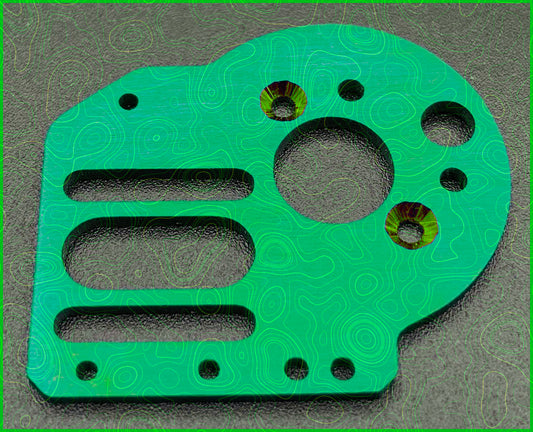 MICRO B T FURITECH MOTOR PLATE TITANIUM