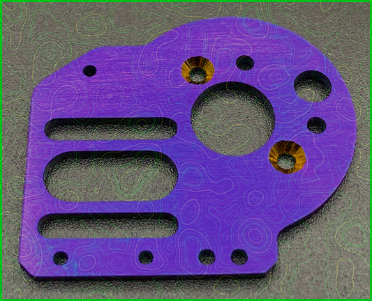 MICRO B T FURITECH MOTOR PLATE TITANIUM