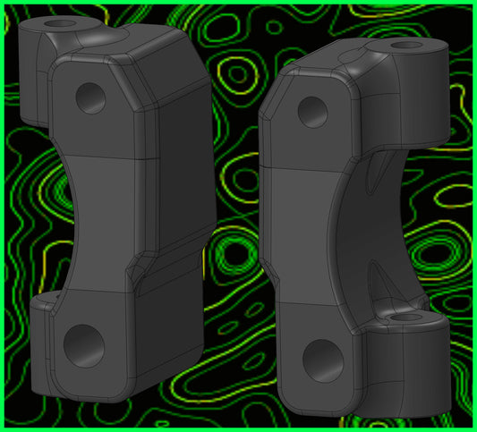 MICRO B T  R2 CASTER BLOCKS RL SET SOLO