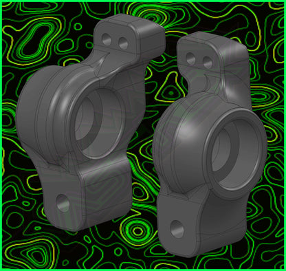 MICRO B T R2 REAR HUBS RIGHT LEFT SET SOLO