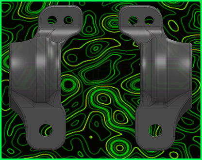 MICRO B T R2 REAR HUBS RIGHT LEFT SET SOLO