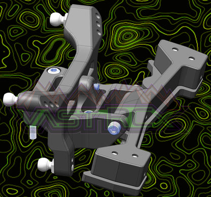 MICRO T REAR SHOCK TOWER BODY MOUNT BRACE SYSTEM