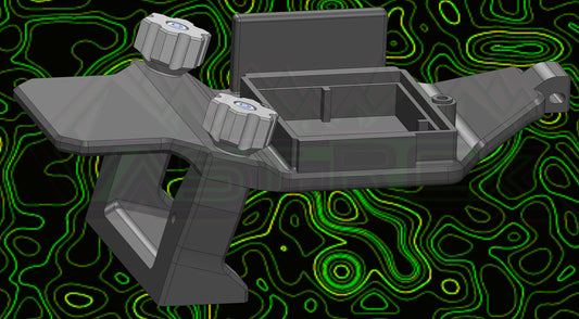 MICRO T STD / AGFRC SERVO MOUNT WITH STOCK LO-PRO ESC TOP DECK