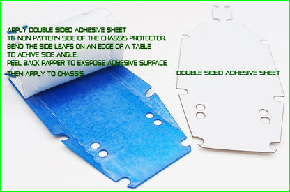 MICRO B CHASSIS PROTECTOR 2D CARBON PATTERN