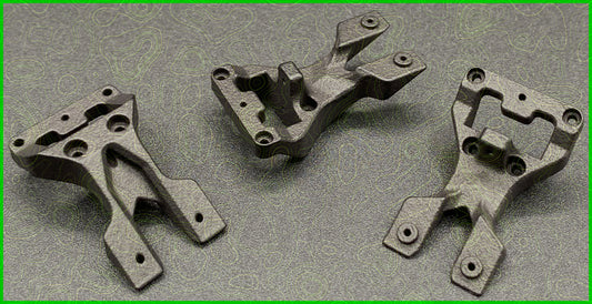 MICR B REAR SHOCK TOWER REAR WING BULKHEAD