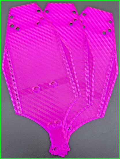 MINI B CHASSIS PROTECTOR 2D CARBON PATTERN