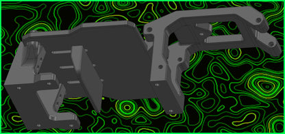 MINI T MOTOR BRACE ESC SERVO MOUNT LOW PRO BATT SYSTEM