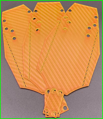 MINI T CHASSIS PROTECTOR 2D CARBON PATTERN