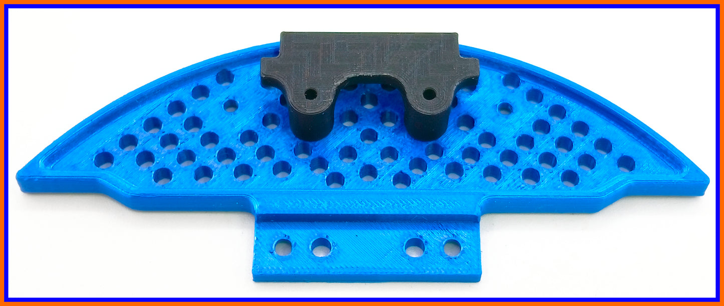 VRCX28 RC 28 PRO TEAM BUMPER / PN C9 CONCEPT HARDBODY FRONT BUMPER / BODY MOUNT