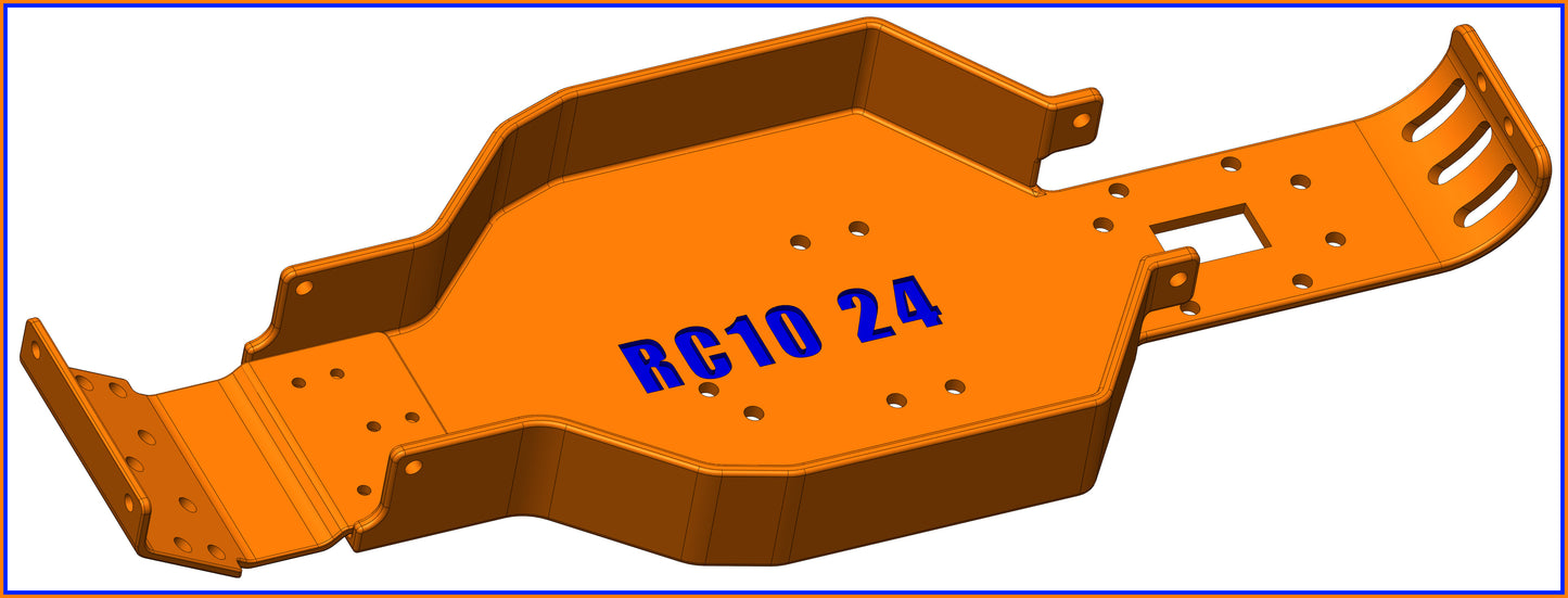 RC10 24 CLASSIC BUGGY BILLET ALUMINIUM CHASSIS SYSTEM