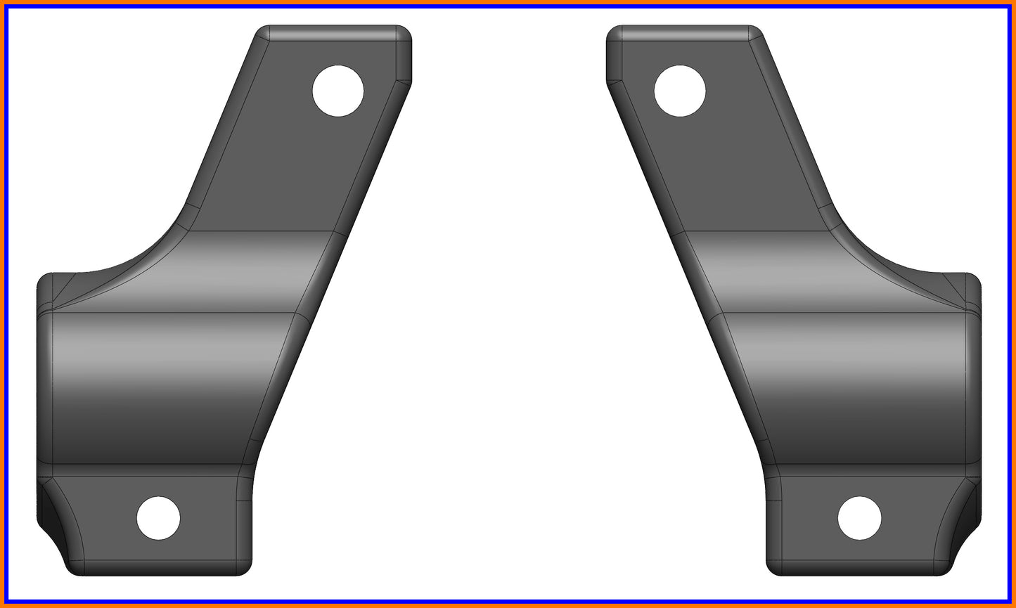 RC10 24 CLASSIC BUGGY REAR HUBS R/L SET