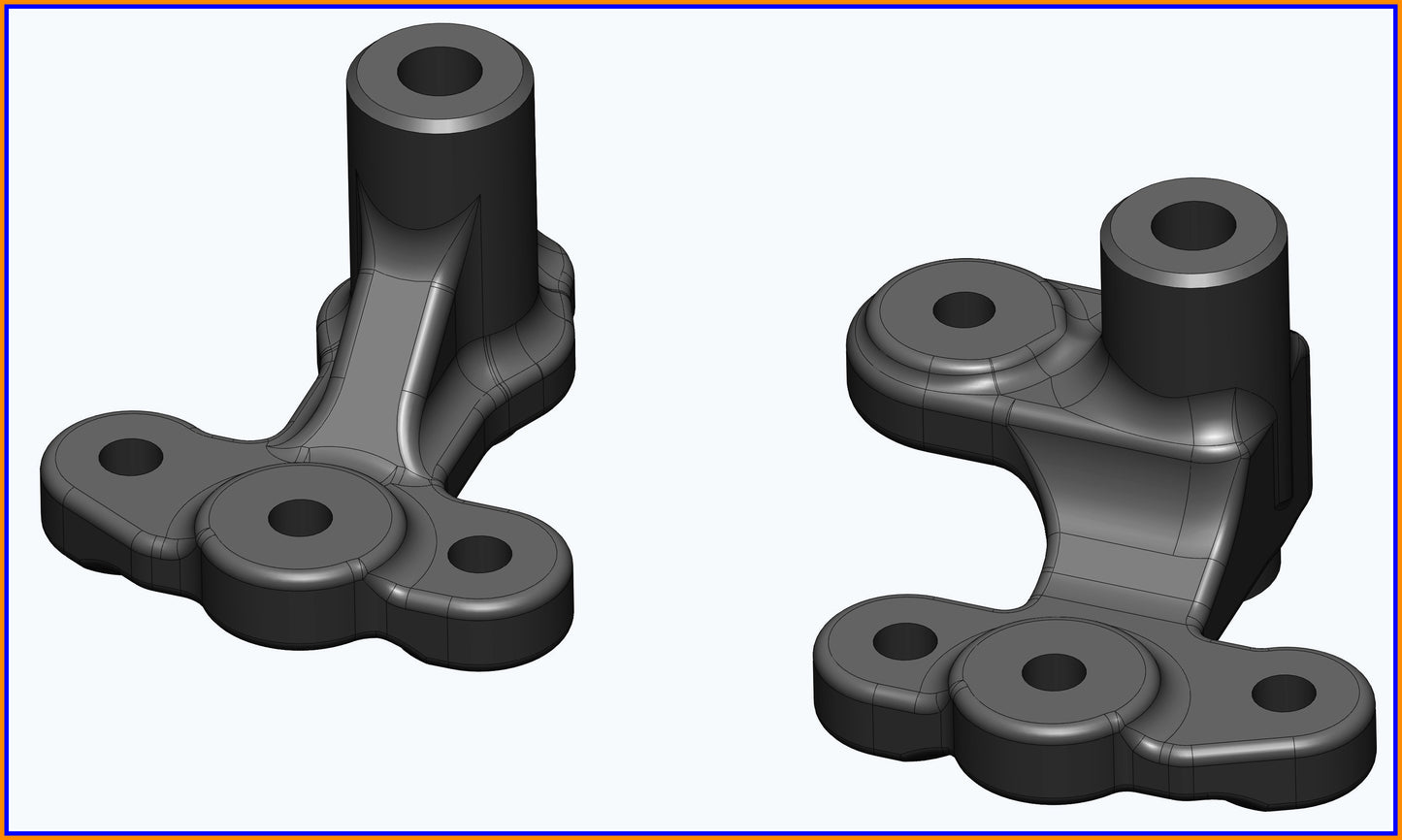 RC10 24 CLASSIC BUGGY STEERING BELL CRANK SYSTEM