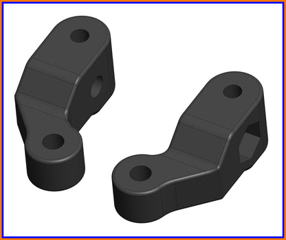 RC10 24 CLASSIC BUGGY FRONT STEERING KNUCKLES R/L SET