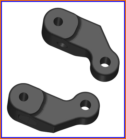 RC10 24 CLASSIC BUGGY FRONT STEERING KNUCKLES R/L SET