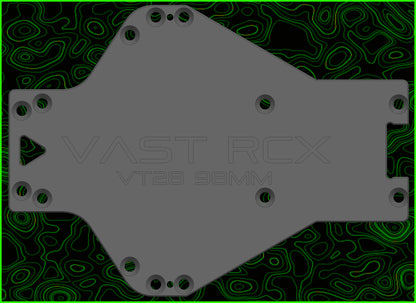 RC 28 TITANIUM CHASSIS 98MM FORMAT