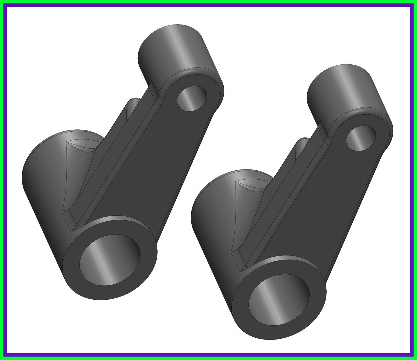 SPECK-B / MAVERICK MICROBE / V1 STEERING ARMS / PAIR