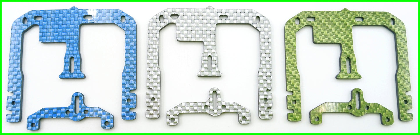 VRCX28  V1 TEAM 98-102MM CARBON TOP DECK AND REAR POD PLATE SYSTEM