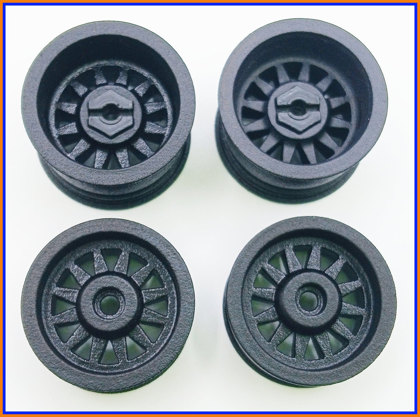 RC10 24 COMPATIABLE MICRO FORMAT V2 WIDE WHEELSET