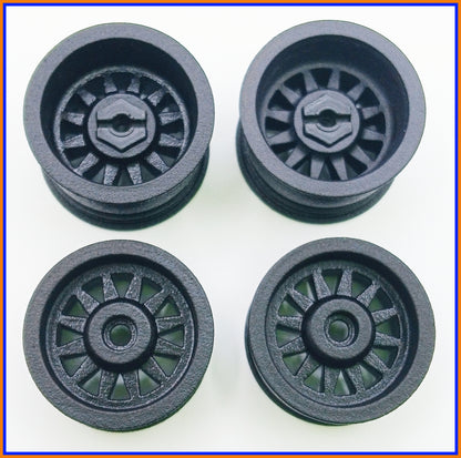 RC10 24 COMPATIABLE MICRO FORMAT V2 WIDE WHEELSET