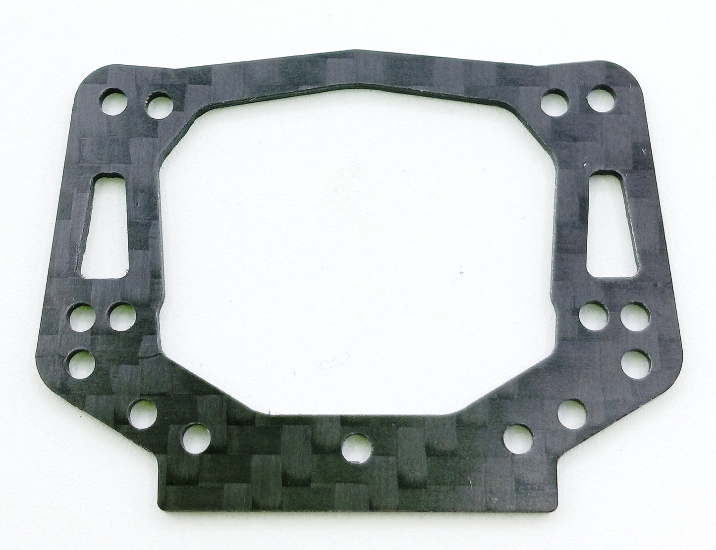 RC10 24 CLASSIC BUGGY V3 BRACED -1.5 / -2MM DROP FRONT CARBON FIBER SHOCK TOWER