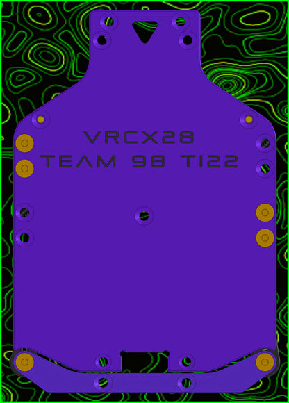 VRCX28 TEAM 98 TI22 CHASSIS SYSTEM