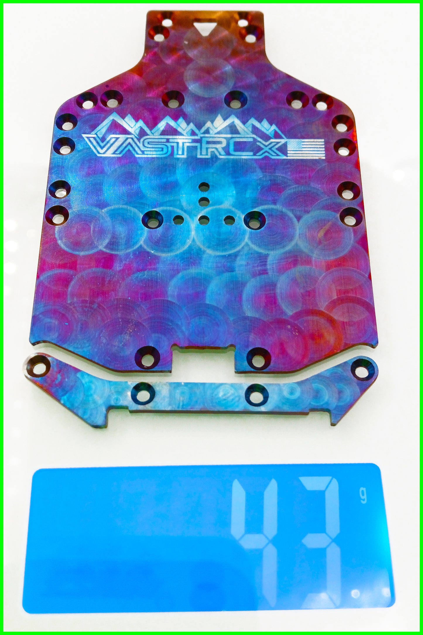 VRCX28 TEAM TRUE 98MM WIDE 43g STAINLESS STEEL CHASSIS SYSTEM