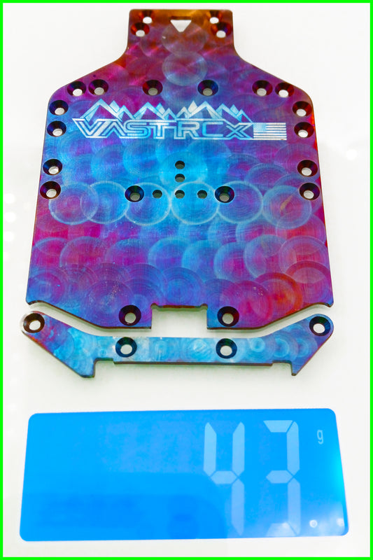 VRCX28 TEAM TRUE 98MM WIDE 43g STAINLESS STEEL CHASSIS SYSTEM
