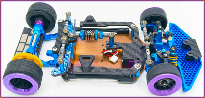 VRCX28 OG1 PRO TEAM RC28 TRUE 98MM STAINLESS STEEL CHASSIS