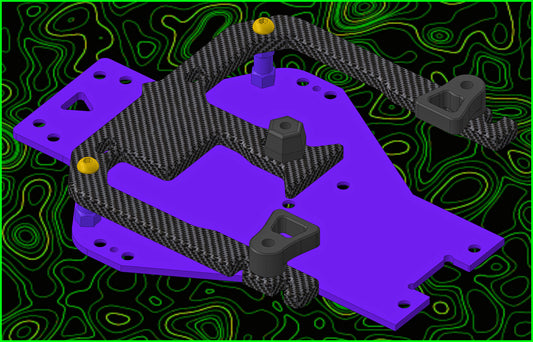 VRCX28 SFT 98MM TITANIUM CHASSIS SYSTEM