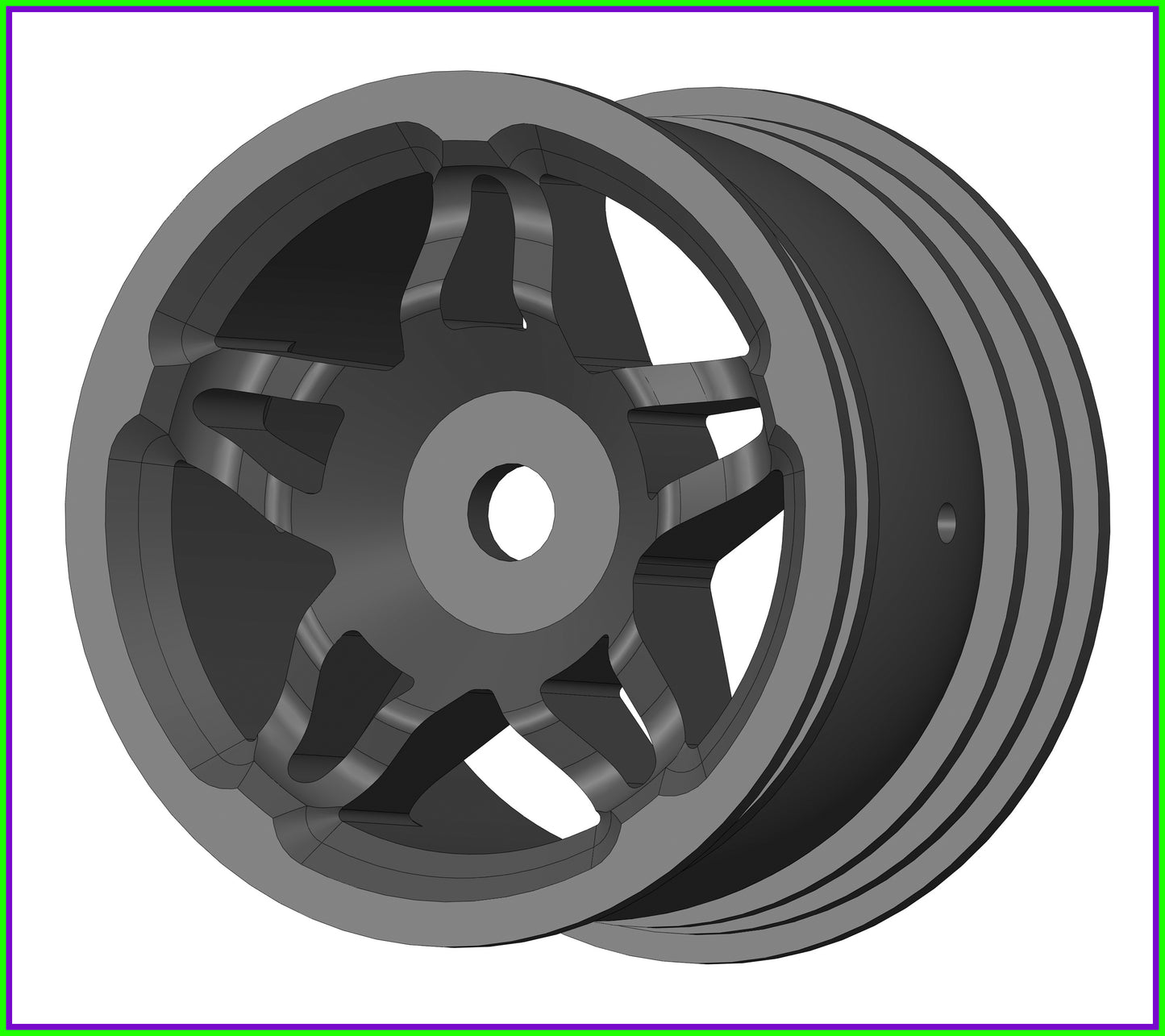 SPECK-B / MICRO / V2 REAR WHEEL / PAIR