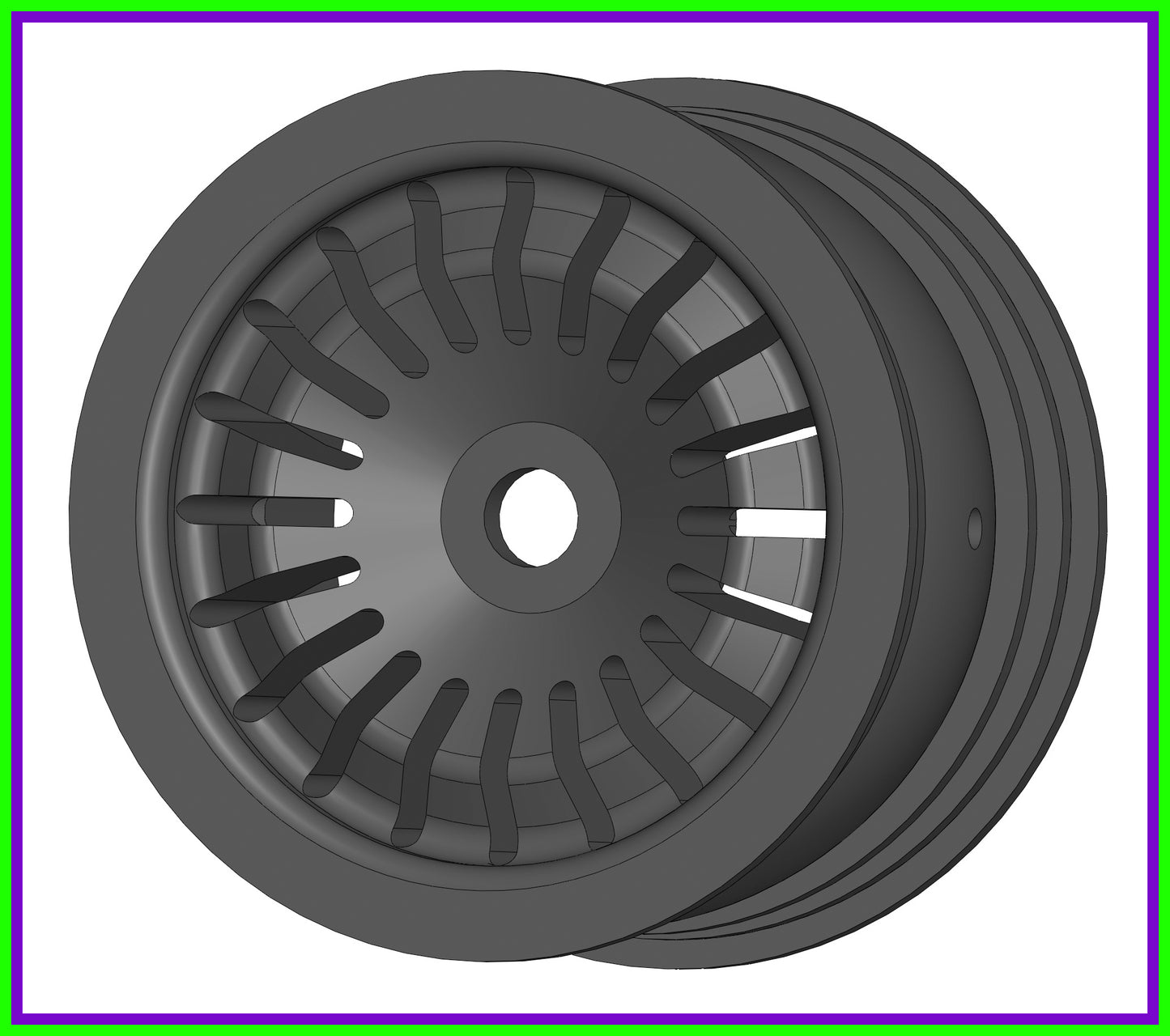 SPECK-B / MAVERICK MICROB / LMB /  V8 REAR WHEEL / PAIR