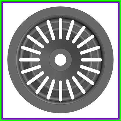 SPECK-B / MAVERICK MICROB / LMB /  V8 REAR WHEEL / PAIR