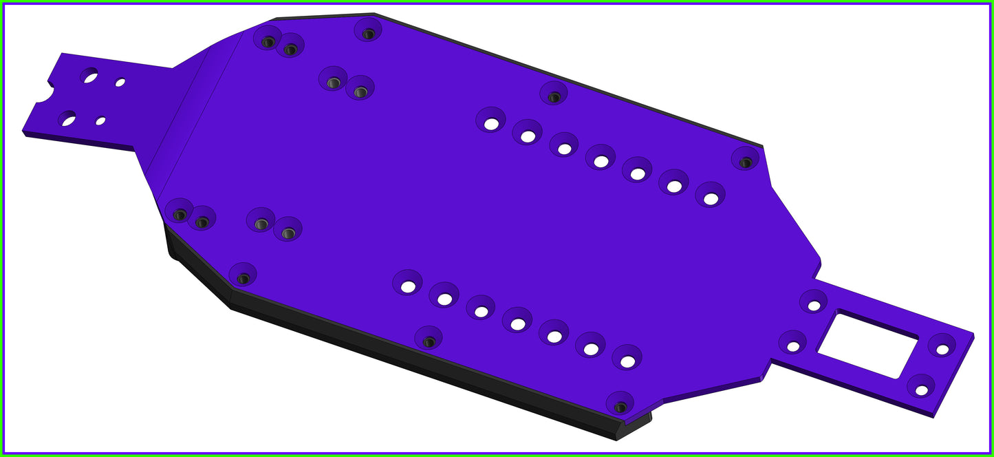 SPECK-B / MAVERICK MICROBE TEAM +5MM TITANIUM CHASSIS SYSTEM