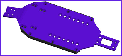 SPECK-B / MAVERICK MICROBE TEAM +5MM TITANIUM CHASSIS SYSTEM