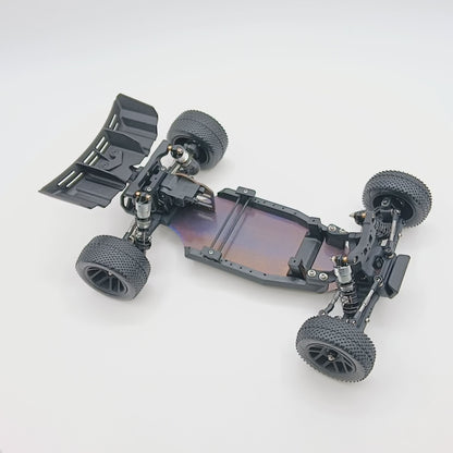 MICRO B TEAM +5MM TITANIUM CHASSIS SYSTEM
