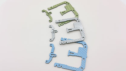 VRCX28  V1 TEAM 98-102MM CARBON TOP DECK AND REAR POD PLATE SYSTEM